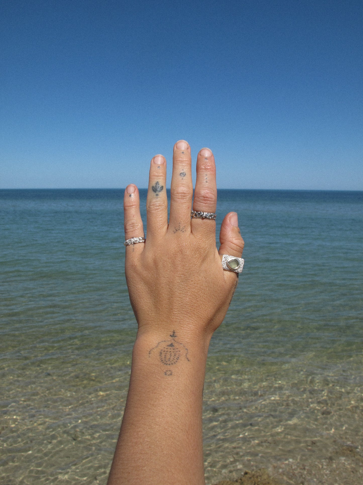 Sand Dune Signet Ring ~ Size 8.5